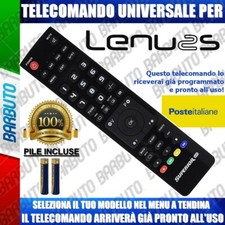 TELECOMANDO UNIVERSALE LENUSS CLICCA IL TUO MODELLO LO RICEVERAI GIA PRONTO