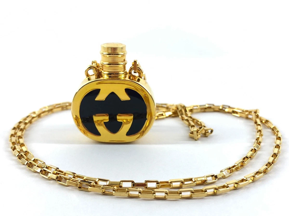 GUCCI Vintage Pill Box Chain Necklace -  Israel