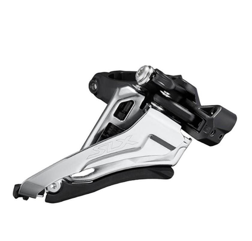 Dérailleur pour VTT avant marque Shimano collier 34.9 SLX M7100 double plateaux noir