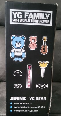 YG Family Krunk Toy Plush Set 2014 World Tour: Power. | eBay