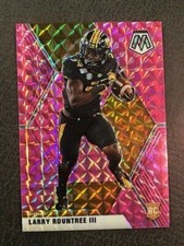 LARRY ROUNTREE III 2021 Panini Mosaic Draft Picks PINK MOSAIC PRIZM # 19/25