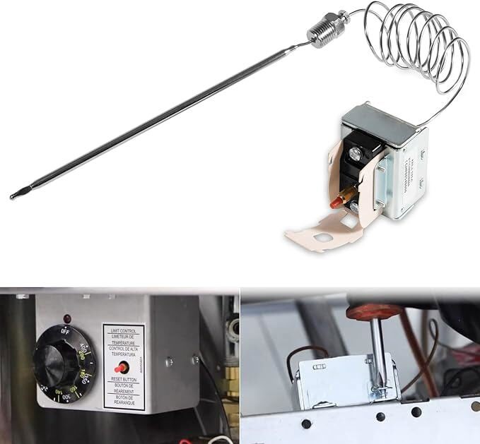 PP10084 LCHM050300000 High Limit Switch For Pitco / Gas Fryer Safety Thermostat