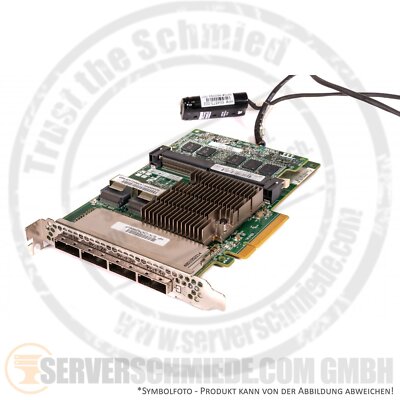 HP P822 24p PCIe SAS  Controller 2GB FBWC 615415-001 Raid: 0,1,10,5,6,50,60