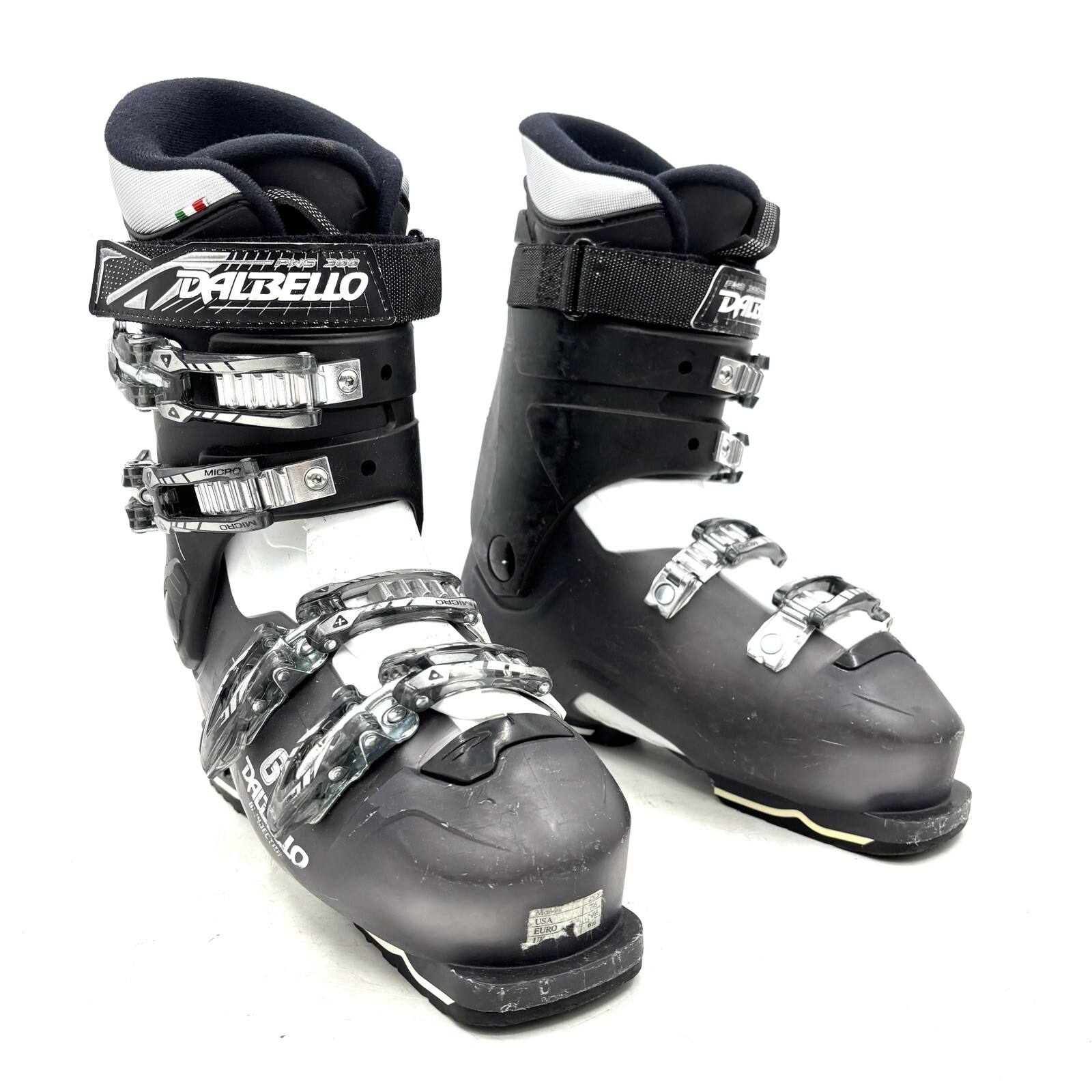 SALOMON Scarponi da sci downhill Dalbello Prime 6 nero grigio uomo taglia Mondo 25 5 US 7 5