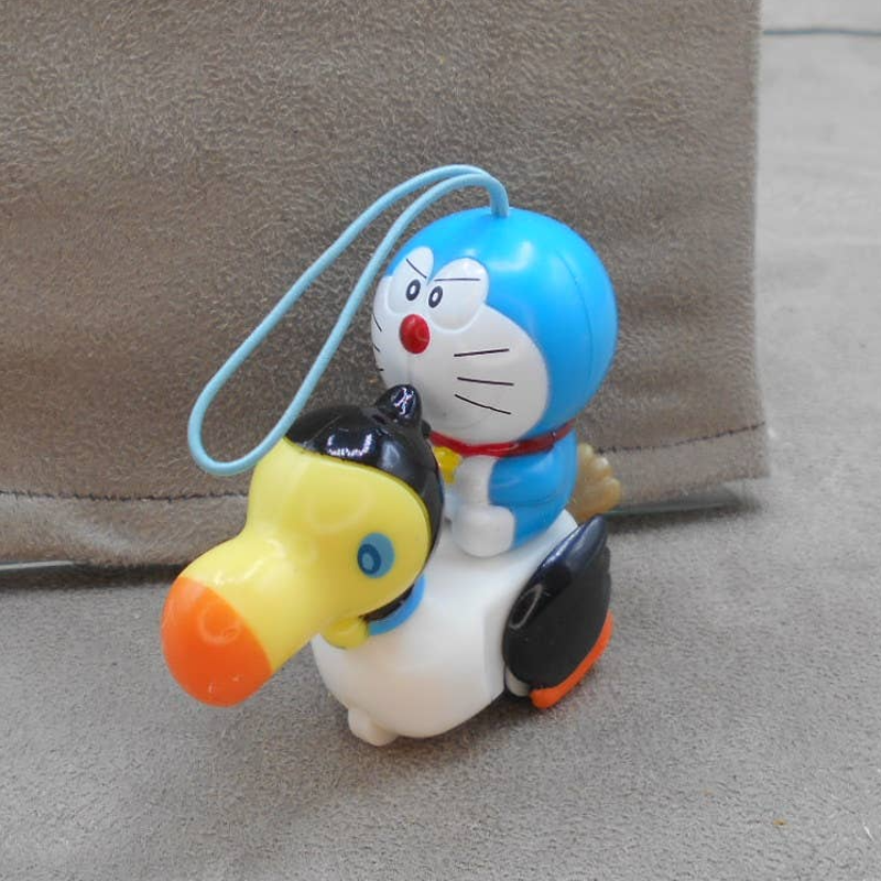Doraemon Riding Kurajo (Dodo) Pullback Toy Japan Anime RARE Ships