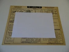 A.E.A. Tune Up System Chart NASH  eight 1940 model 4080 ambassador