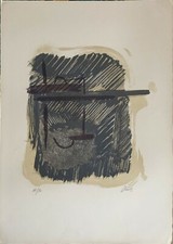 GASTONE BREDDO litografia 1971 Venezia Notturna 70x50 firmata pubblicata 87/90