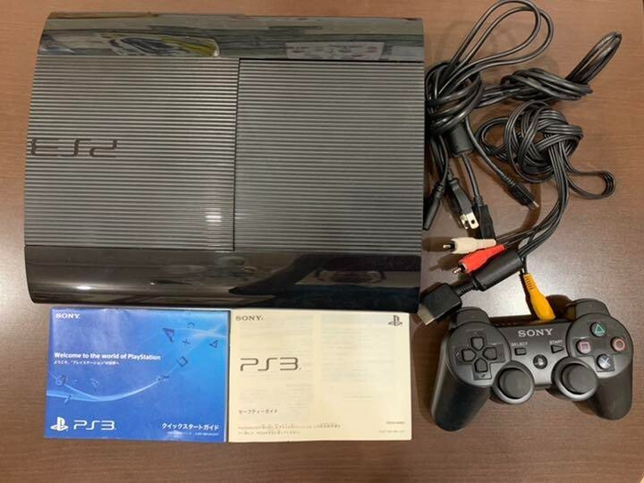 PlayStation3 Charcoal Black 500GB CECH4300C Used Japan oki09 PlayStation3 Charcoal Black 500GB CECH4300C Used Japan oki09