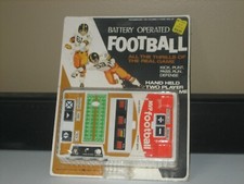 NOS---MVP Football Hand Held Electric Game Galoob 1978