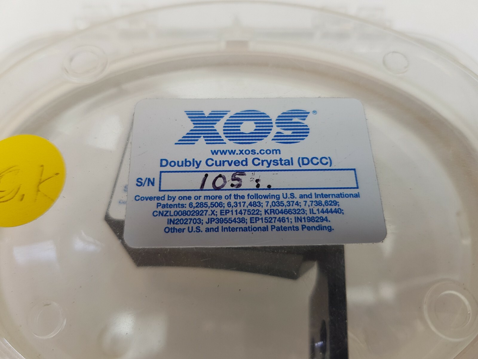 XOS XRAY OPTICAL SYSTEMS Double Curved Crystal DCC 6441 eBay