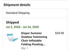 New Inflatable Pool Swimming Floating Chair Pool Seats Lazy Water Bed Lounge.