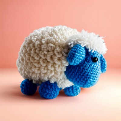 Crochet Sheep Pattern PDF   Cozy and Cute Amigurumi Plushie DIY for All Skill