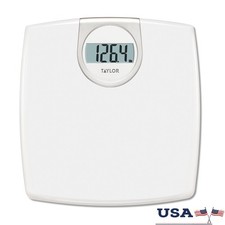 Digital Bathroom Scale 330LB Capacity Accurate Measurement Instant On Auto Off
