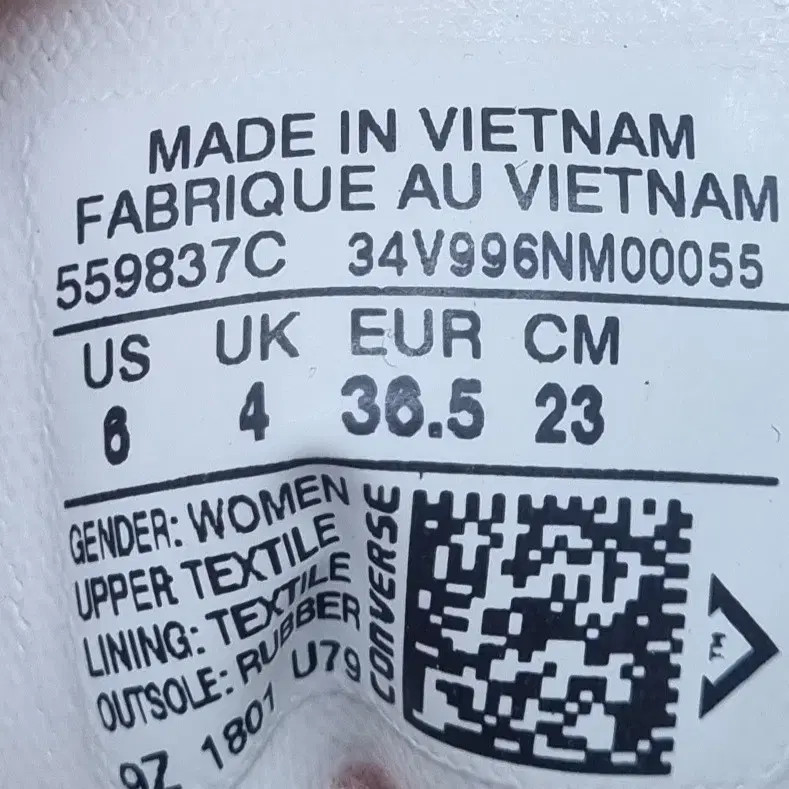 Converse Camo High-top Women's Sneakers Size 230 Excellent