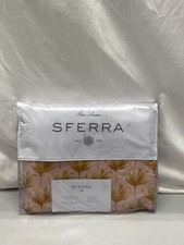 Sferra Edna Duvet Cover Full/Queen Size Pink/Orange- New