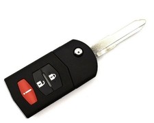 Oem 07-15 Mazda Flip Key Keyless Remote Entry Fob Transmitter Bgbx1t478ske12501