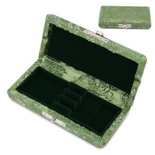 Wooden Silk Cloth Cover Case Holder Storage Box For 3pcs Oboe Reeds