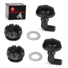 for Polaris RZR 570 800 900 2Pcs Hood Latch Toggles Grommets Kit 2012-2022