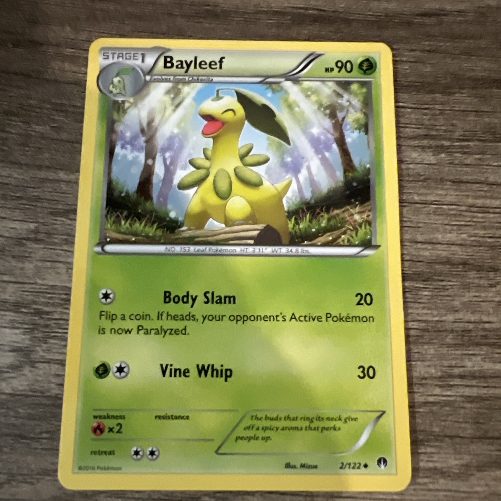 Bayleef Uncommon XY - BREAKpoint 2/122 NM