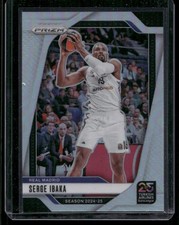 SERGE IBAKA 2024-25 Panini Prizm EuroLeague Turkish Airlines Refractor #65