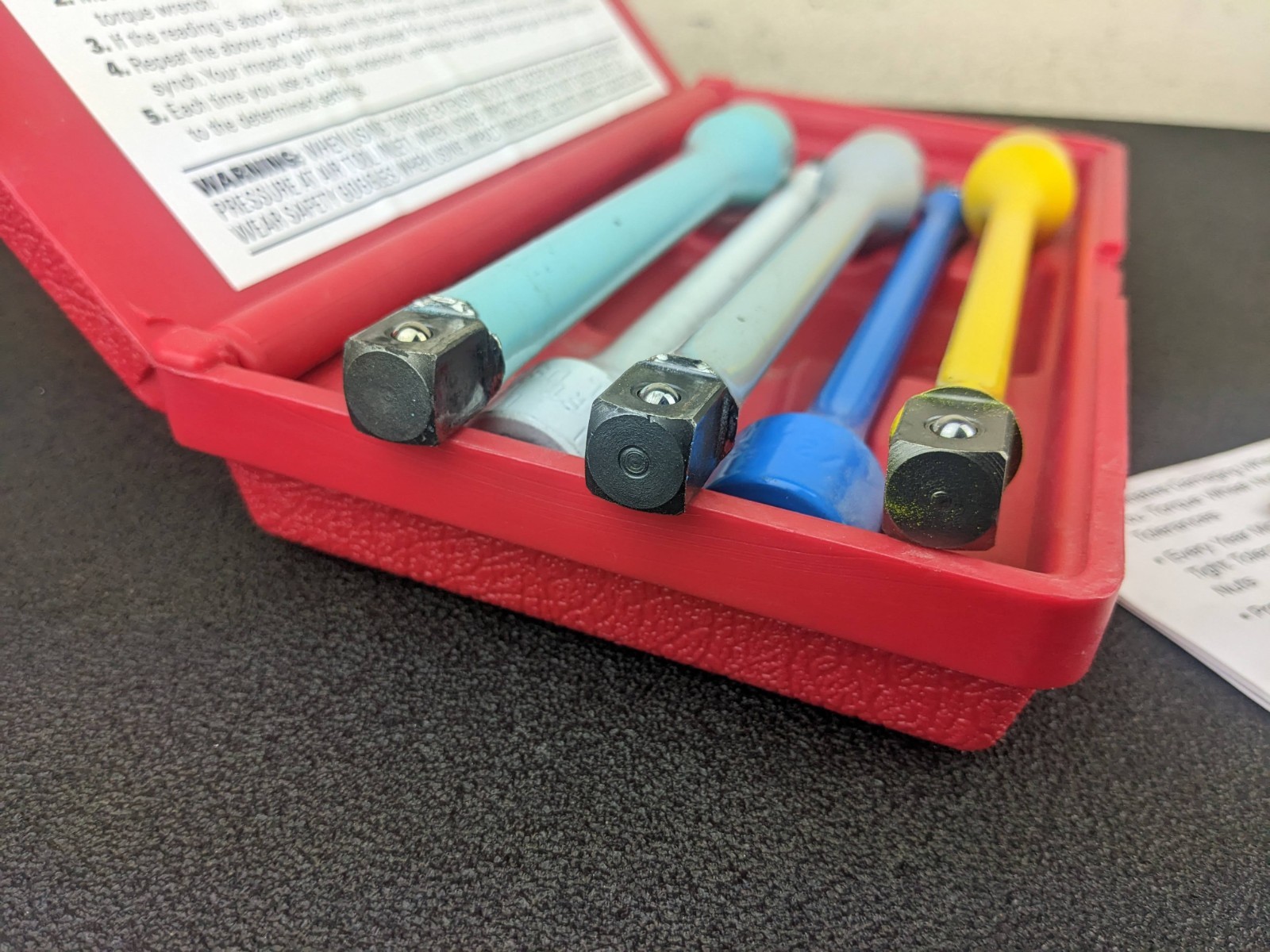 #bm959 Matco Tools WTK5500 5 Piece 1/2in. drive Torque Extension Set