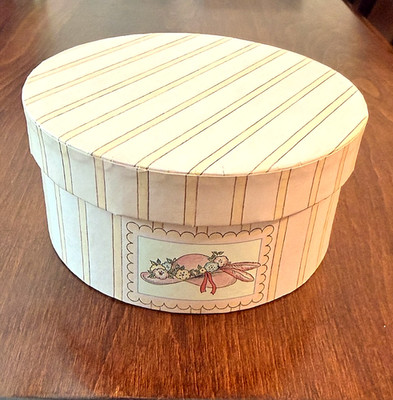 Vintage 2000 American Girl Angelina Ballerina Hat Box - Free Shipping