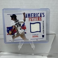 2022 Panini Chronicles - America's Pastime Swatches Camilo Doval #APS-CD...