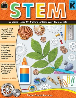 STEM: Engaging Hands-On Challenges Using Everyday Materials, Grade K from Te...