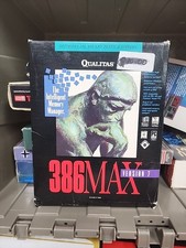 Sealed Qualitas 386Max Version 7 Memory Management Software 1992, IBM PC T-31