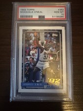 1992 Topps Shaquille O'Neal RC #362 PSA 10 GEM MT