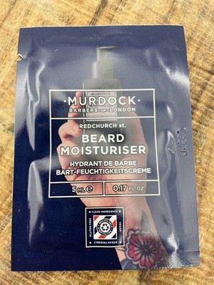 Murdock Barbers of London Beard Moisturiser -  Lot of 5 x 5ml NEW