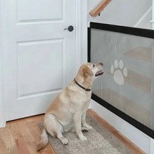 UK Pet Dog Gate Safety Guard Folding Baby Toddler Stair Gate Isolation Removable