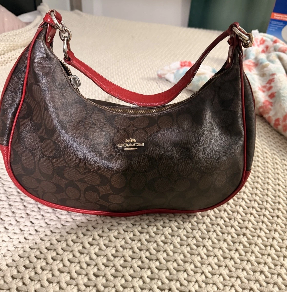 Coach Hobo Bags Red Bags & Handbags for Women for sale | eBay