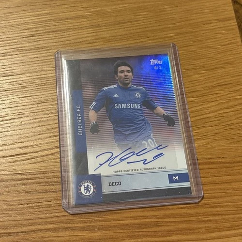 Topps 25/26 Chelsea Team Set Deco Legend Auto 4/5