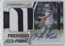2018 Certified Freshman Fabric Signatures Mirror /499 Mike White #239 Auto h3a