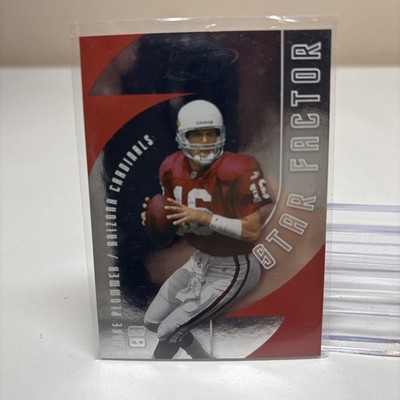 2001 Quantum Leaf #SF-7 Jake Plummer Star Factor #/2000