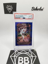 2023-24 Prizm Draft Picks Jarace Walker RC Blue Shimmer FOTL #/19 Cougars PSA 10