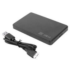 2.5inch SATA HDD External Hard Disk Box SSD Enclosure Case USB 3.0 With Cable