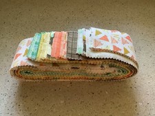 New Jelly Roll Fabric Strips Lot Of 40 Strips, 2 3/4 X 48 Bumble Bear