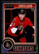 2014-15 O-Pee-Chee Platinum Curtis Lazar Rookie Ottawa Senators #186