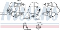 Nissens AusgleichsbehäLter, KüHlmittel 996250 FüR Alfa Romeo Lancia