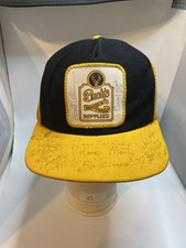 ROLAND MARTIN Dave Gliebe Rick Chunn Bo Dowden + SIGNED Hat FISHING Legends