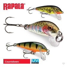 Rapala Countdown Lures - Pike Perch Zander Salmon Sea Trout Bass Fishing Tackle