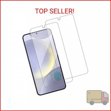 Heenjer 2 Pack for Samsung Galaxy S24 / SM-S921u Screen Protector, Tempered-Glas