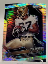 2025 PRIZM BLACK JOE HORN PULSAR FOOTBALL CARD SAINTS NFL 99 panini 