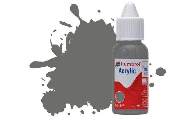 Humbrol DB0246 Acrylic Paint 246 RLM 75 Grauviolett Matt 14ml Dropper Bottle - Image 2