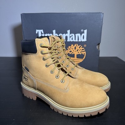 Timberland Pro Direct Attach Men's Soft Toe 6 Inch Work Boots Wheat Size  8.5