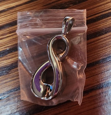 Pet Memorial Cremation Urn Beautiful Infinity Design Pendant New In Package
