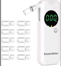 Breath Ketosis Meter for Tracking Your Ketones, Professional Ketone Breath Black
