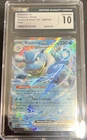 CGC 10 Pokémon TCG Scarlet Violet 151 Blastoise EX 009/165 Holo Rare Card 2023